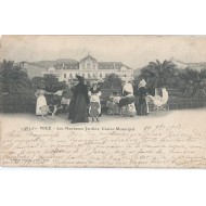 Nice - Les Nouveaux Jardins,Casino Municipal vers 1900 